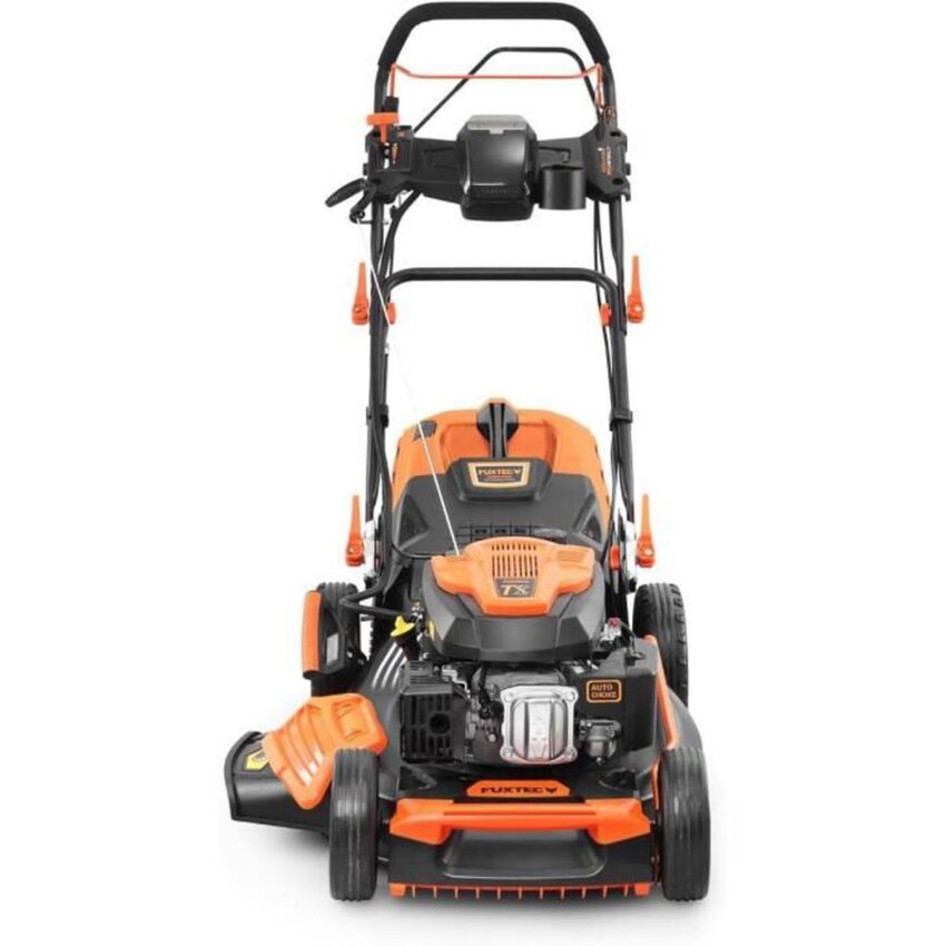 FUXTEC Tondeuse Thermique FX-RM5396PeS-PRO, Largeur De Coupe 53cm, Vitesse Réglable, Démarrage Électrique, Système Autotracté,[100] – Image 3