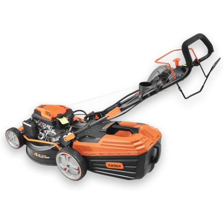 FUXTEC Tondeuse Thermique FX-RM5396PeS-PRO, Largeur De Coupe 53cm, Vitesse Réglable, Démarrage Électrique, Système Autotracté,[100] – Image 5